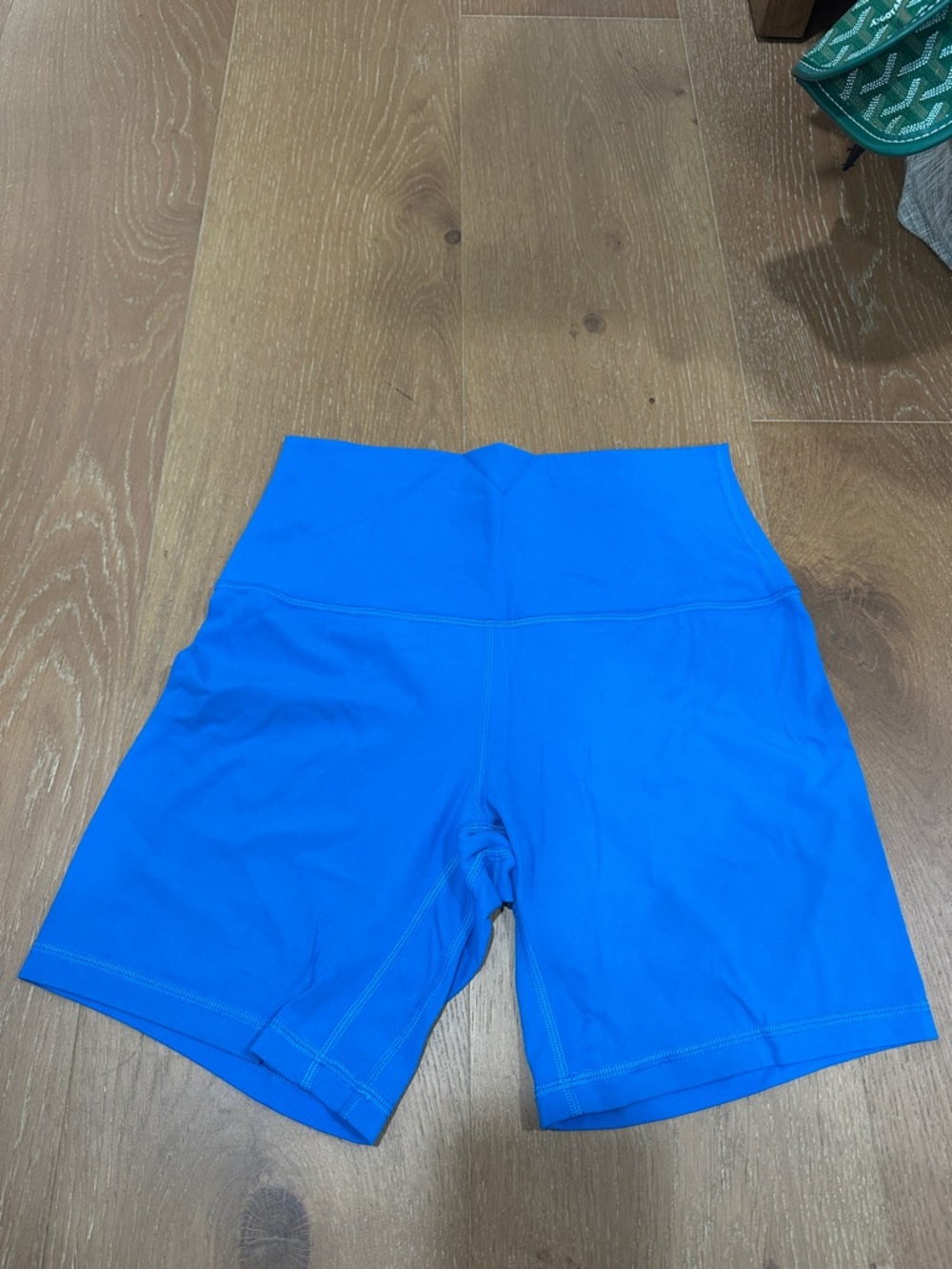 lululemon athletica High-Rise Bike Shorts in Bright Blue